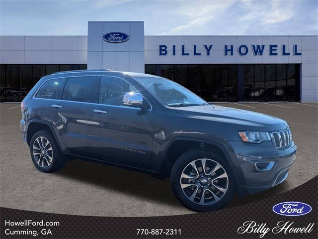 2018 Jeep Grand Cherokee for sale at BILLY HOWELL FORD LINCOLN in Cumming GA