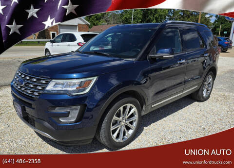2017 Ford Explorer for sale at Union Auto in Union IA