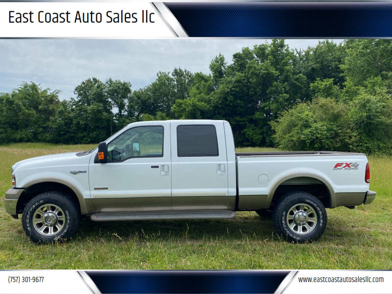 2005 Ford F-350 Super Duty for sale at East Coast Auto Sales llc in Virginia Beach VA
