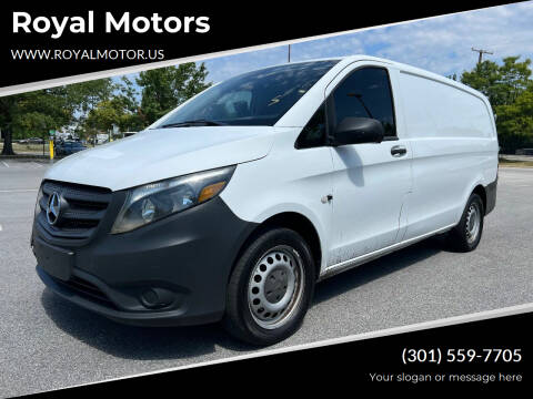 2017 Mercedes-Benz Metris for sale at Royal Motors in Hyattsville MD