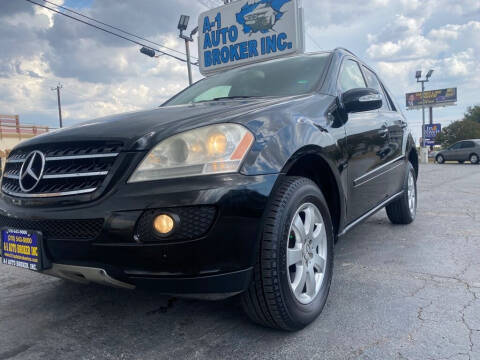 2007 Mercedes-Benz M-Class for sale at A-1 Auto Broker Inc. in San Antonio TX