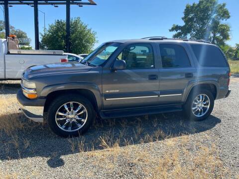 2002 Chevrolet Tahoe for sale at Quintero's Auto Sales in Vacaville CA