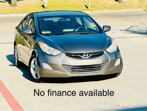 2012 Hyundai Elantra for sale at Texas Drive Auto in Dallas TX