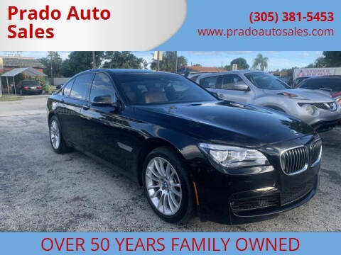 2015 BMW 7 Series for sale at Prado Auto Sales in Miami FL