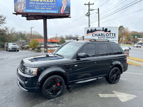 2012 Land Rover Range Rover Sport for sale at Charlotte Auto Import in Charlotte NC