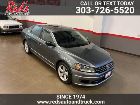 2013 Volkswagen Passat for sale at Red's Auto and Truck in Longmont CO