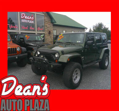 2007 Jeep Wrangler Unlimited for sale at Dean's Auto Plaza in York PA