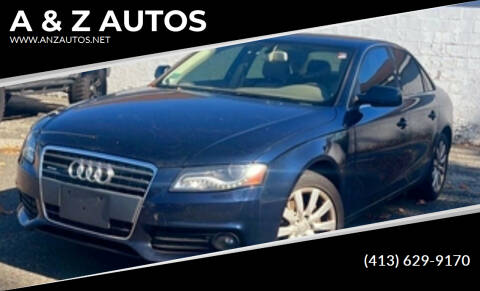 2011 Audi A4 for sale at A & Z AUTOS in Westfield MA