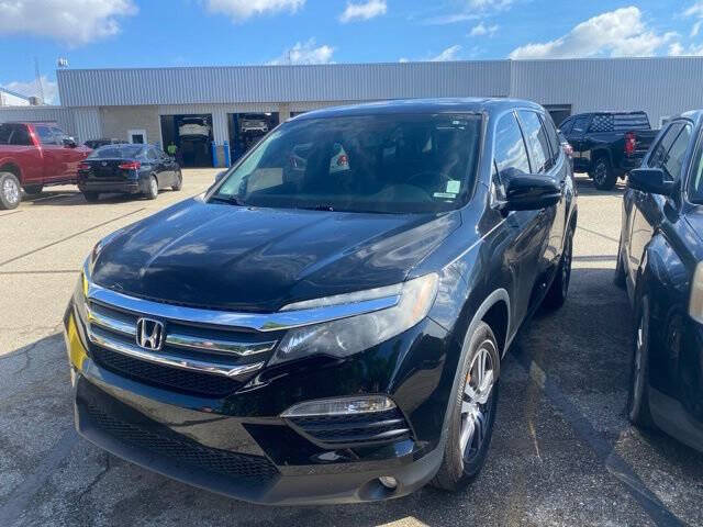 Black 2017 Honda Pilot EX-L AWD EX-L 4dr SUV 2