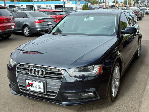 2013 Audi A4 2.0T quattro Premium Plus