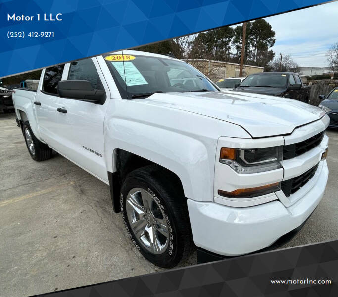 2018 Chevrolet Silverado 1500 for sale at Motor 1 LLC in Raleigh NC