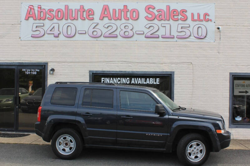 2014 Jeep Patriot for sale at Absolute Auto Sales in Fredericksburg VA