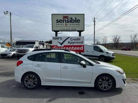 2015 Subaru Impreza for sale at Sensible Sales & Leasing in Fredonia NY