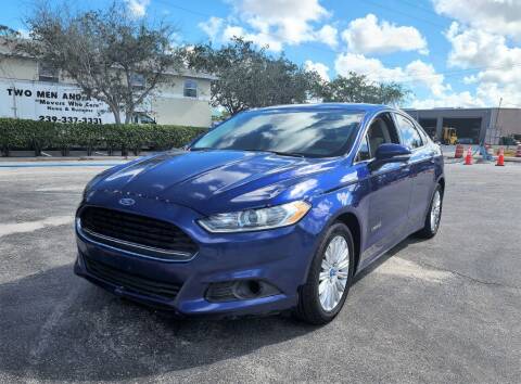 2013 Ford Fusion Hybrid for sale at Second 2 None Auto Center in Naples FL