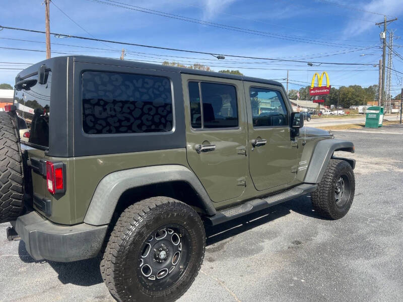 2015 Jeep Wrangler Unlimited Sport