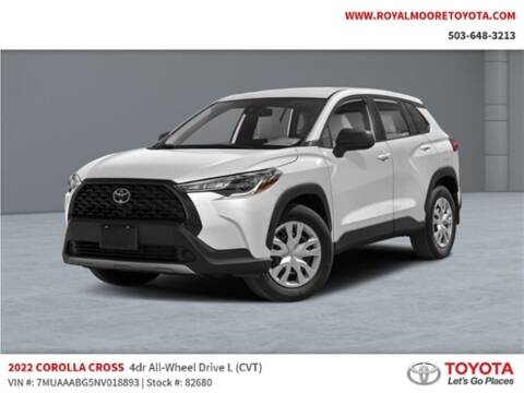 2022 Toyota Corolla Cross for sale at Royal Moore Custom Finance in Hillsboro OR