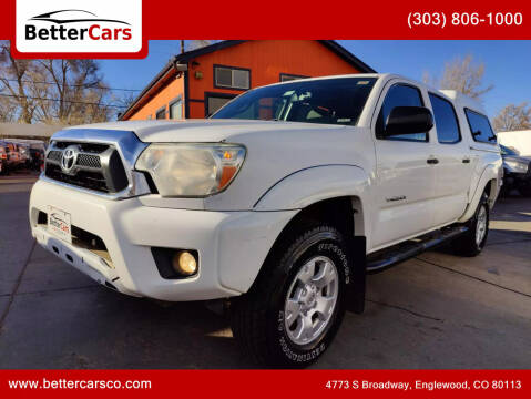 2012 Toyota Tacoma for sale at Better Cars in Englewood CO