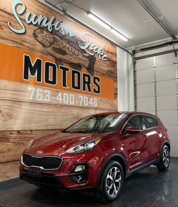 2020 Kia Sportage for sale at Sunfish Lake Motors in Ramsey MN
