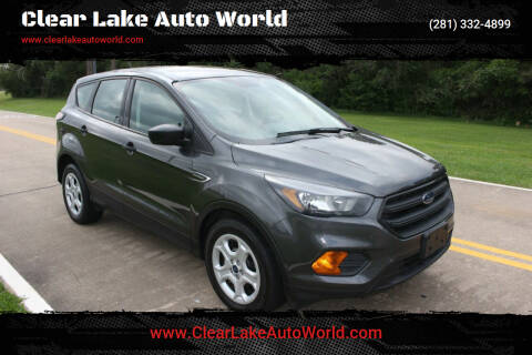 2018 Ford Escape for sale at Clear Lake Auto World in League City TX
