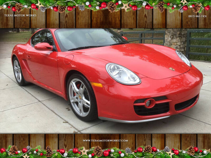 2006 Porsche Cayman for sale at TEXAS MOTOR WORKS in Arlington TX