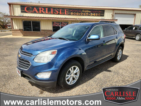 2016 Chevrolet Equinox for sale at Carlisle Motors in Lubbock TX
