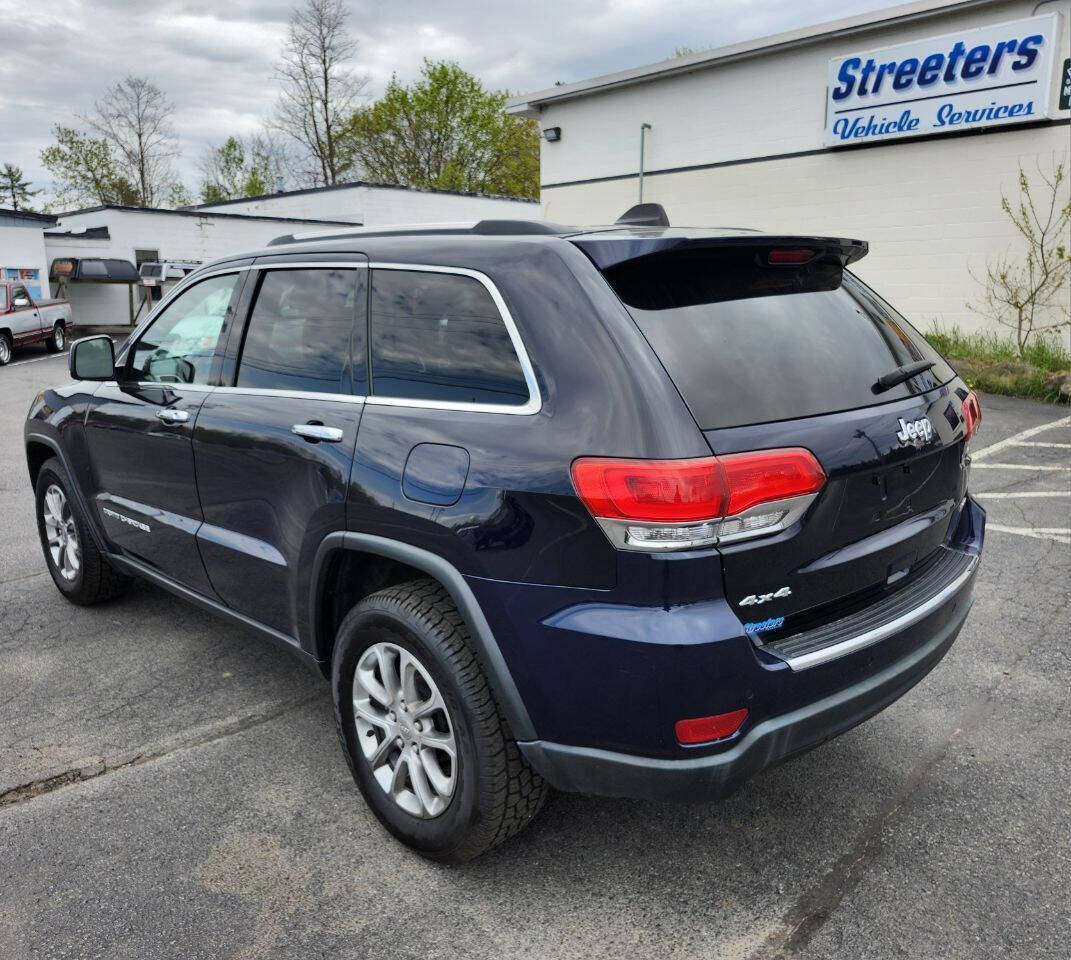 2015 Jeep Grand Cherokee for sale at Streeters Vehicle Sales in Plattsburgh, NY