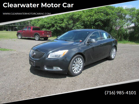 2012 Buick Regal for sale at Clearwater Motor Car in Jamestown NY