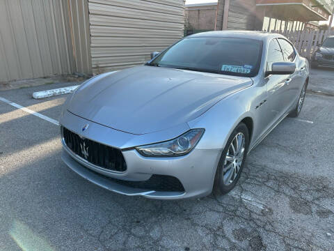 2014 Maserati Ghibli for sale at lunas autoshop in Pasadena TX