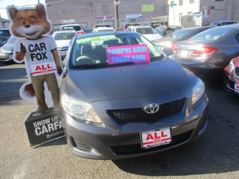 2009 Toyota Corolla for sale at ALL Luxury Cars in New Brunswick NJ