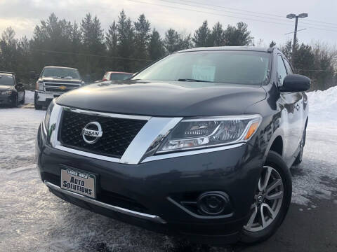 2014 Nissan Pathfinder for sale at Lakes Area Auto Solutions in Baxter MN