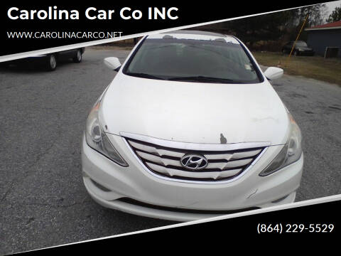 2012 Hyundai Sonata for sale at Carolina Car Co INC in Greenwood SC