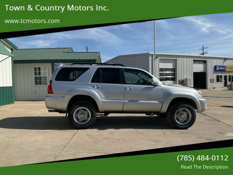 2008 Toyota 4Runner for sale at Town & Country Motors Inc. in Meriden KS