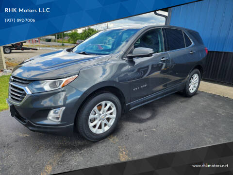2019 Chevrolet Equinox for sale at RHK Motors LLC in West Union OH
