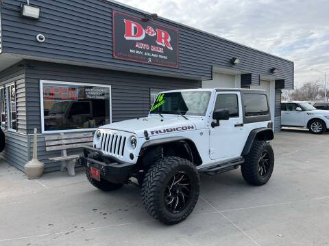 2016 Jeep Wrangler for sale at D & R Auto Sales in South Sioux City NE