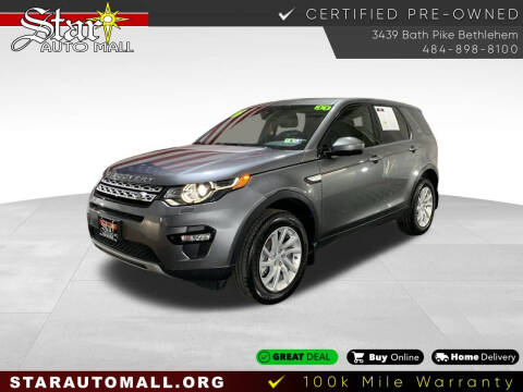 2016 Land Rover Discovery Sport for sale at STAR AUTO MALL 512 in Bethlehem PA