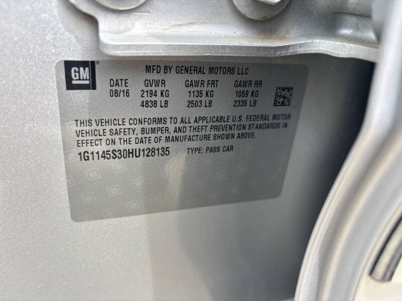 2017 Chevrolet Impala Premier