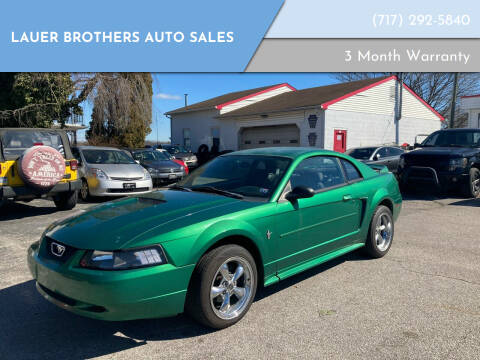 2000 Ford Mustang for sale at LAUER BROTHERS AUTO SALES in Dover PA