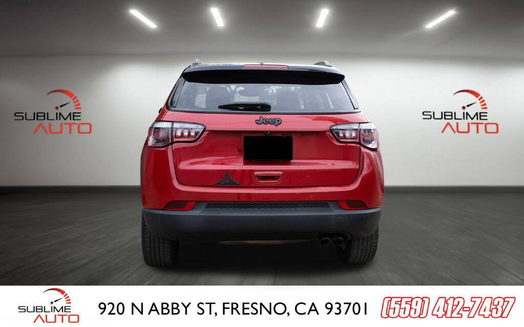 2020 Jeep Compass for sale at SUBLIME AUTO in Fresno, CA