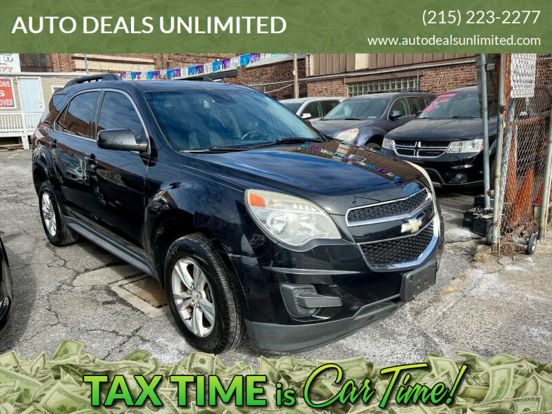 2015 Chevrolet Equinox for sale at AUTO DEALS UNLIMITED in Philadelphia PA