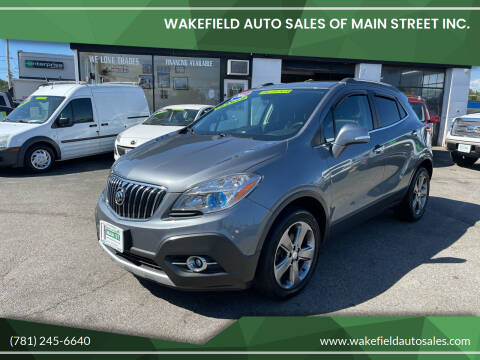 2014 Buick Encore for sale at Wakefield Auto Sales of Main Street Inc. in Wakefield MA