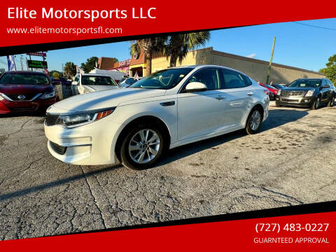 2016 Kia Optima for sale at Elite Motorsports LLC in Saint Petersburg FL