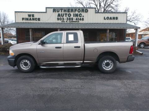 2010 Dodge Ram 1500 for sale at RUTHERFORD AUTO SALES in Fairfield TX