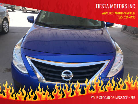 2017 Nissan Versa for sale at Fiesta Motors Inc in Las Cruces NM