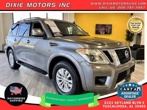 2017 Nissan Armada for sale at Dixie Motors Inc. in Tuscaloosa AL