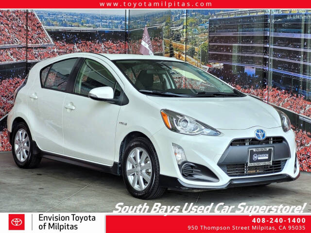 2017 Toyota Prius c for sale at Envision Toyota of Milpitas in Milpitas, CA