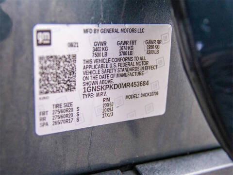 2021 Chevrolet Tahoe Z71