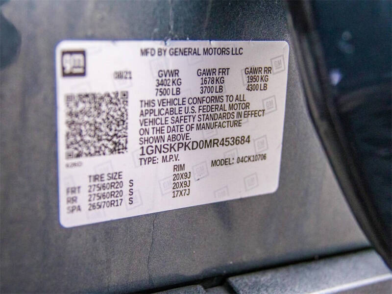 2021 Chevrolet Tahoe Z71