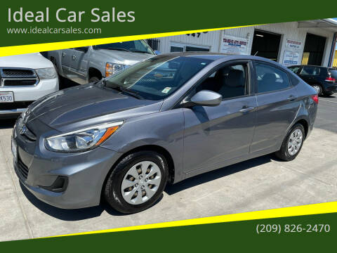 2017 Hyundai Accent for sale at Ideal Car Sales in Los Banos CA