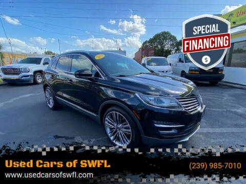2015 Lincoln MKC for sale at Used Cars of SWFL in Fort Myers FL