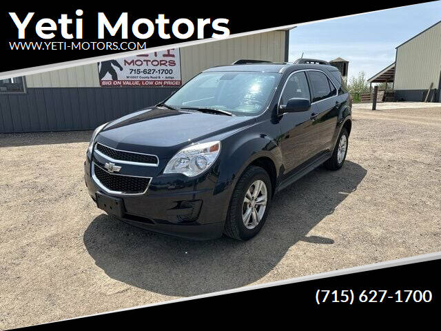 2015 Chevrolet Equinox for sale at Yeti Motors in Deerbrook WI